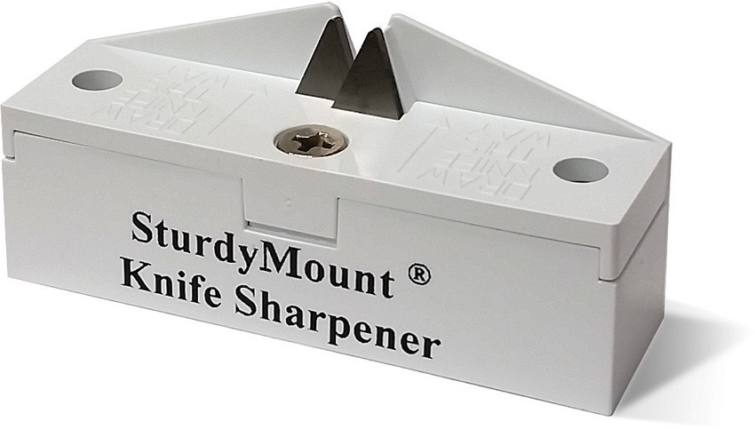 AccuSharp White Tungsten Carbide Sturdy Mount Knife Sharpener AS4