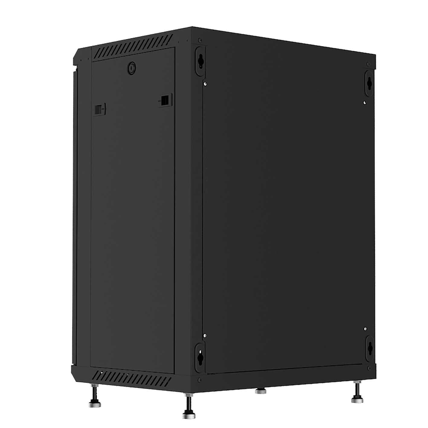 15U 24" Deep Wall Mount IT Network Server Rack Cabinet Enclosure. Accessories!