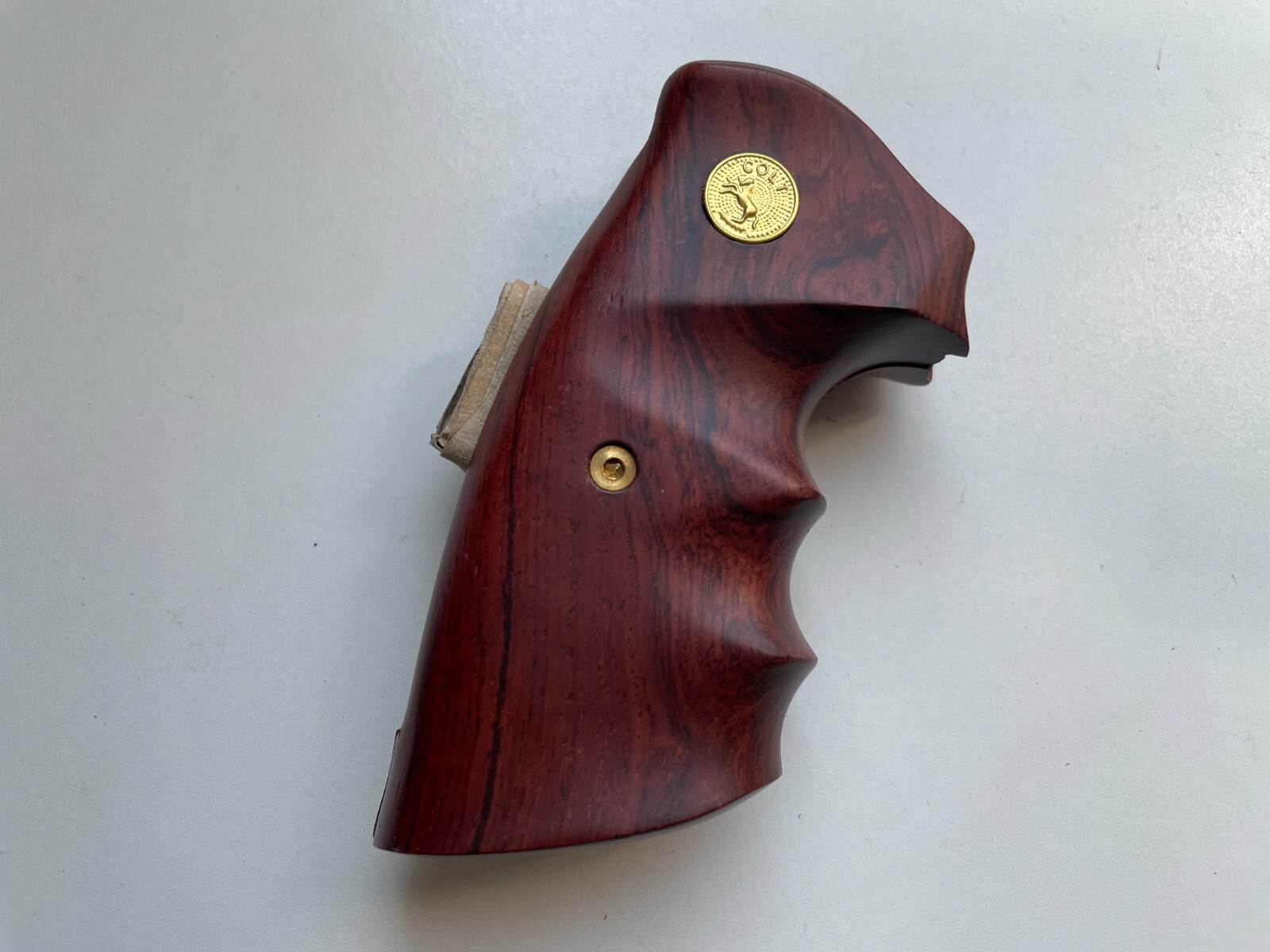 Padauk wood Handmade Grip For Colt Python grips (I, E fr ame) opened back