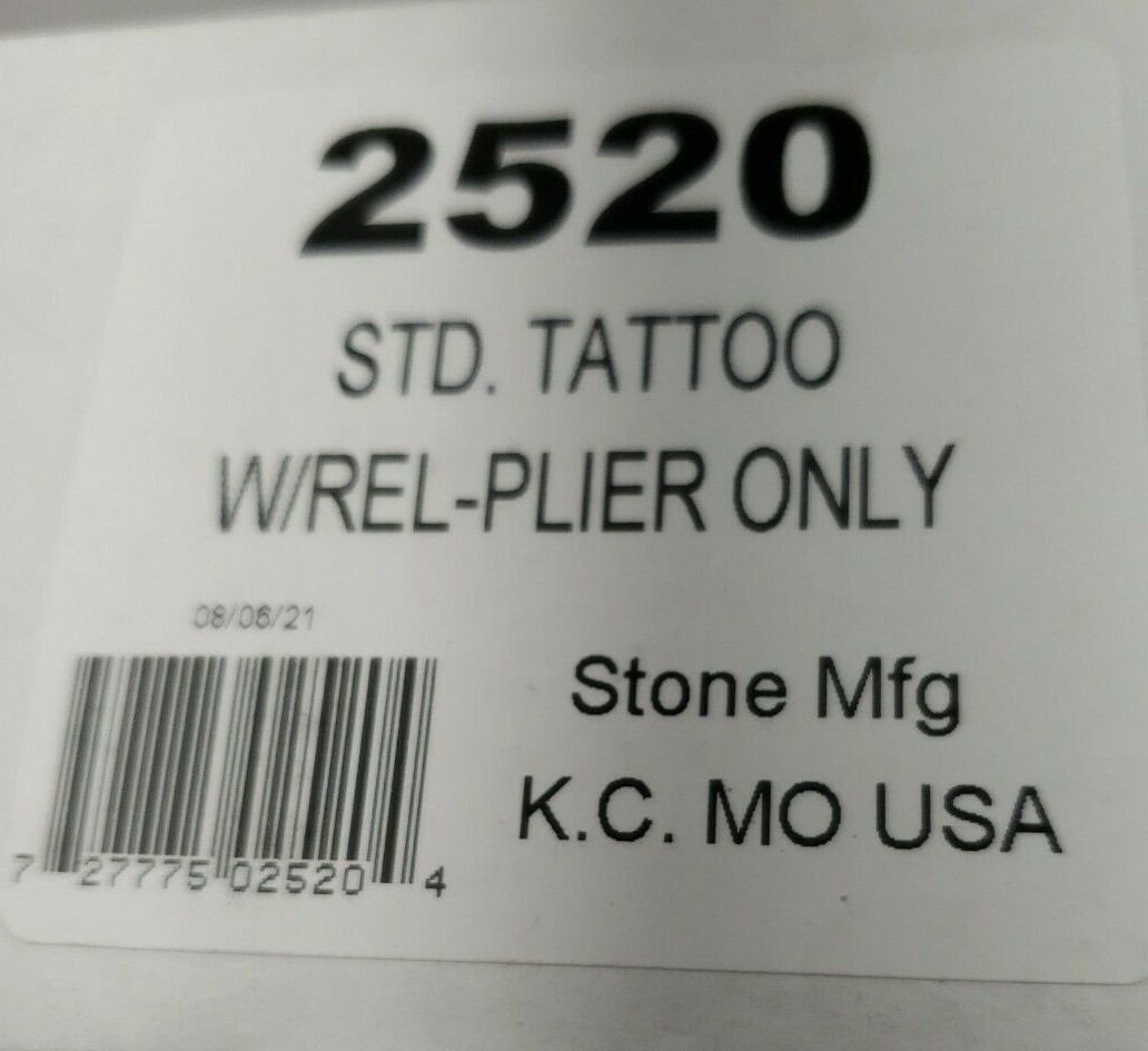 Stone 2520 Plier Only Standard,