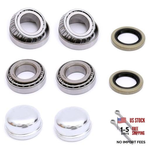 Trailer Bearing Repair Kits L44643/L44610 for 1 Inch Straight Spindles,2PCS