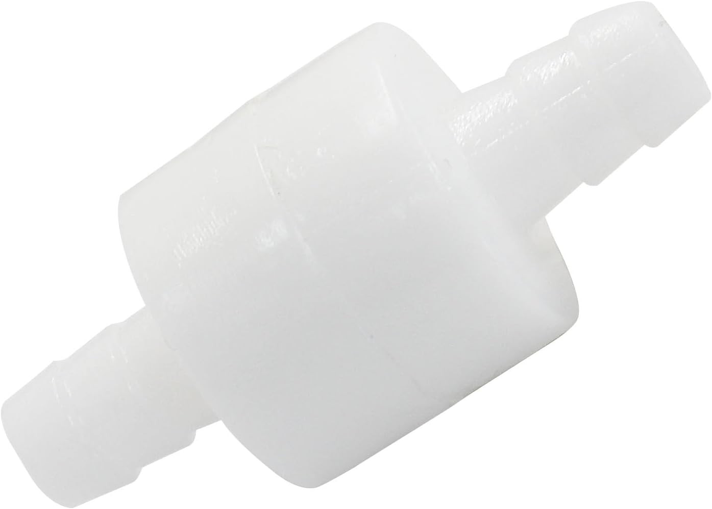 5/16" One Way Inline Check Valve 2 Pcs, Non Return Ozone Resistance PVDF Plastic