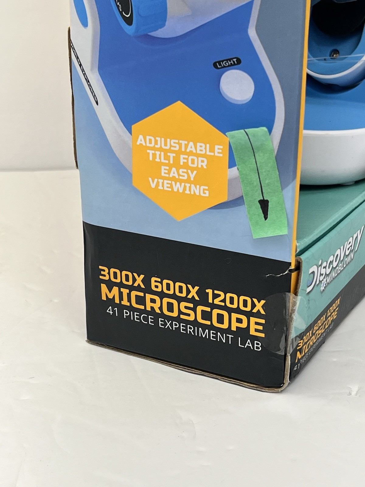 Discovery #MINDBLOWN 1200X, 600X, 300X Microscope 41-Piece Experiment Lab New