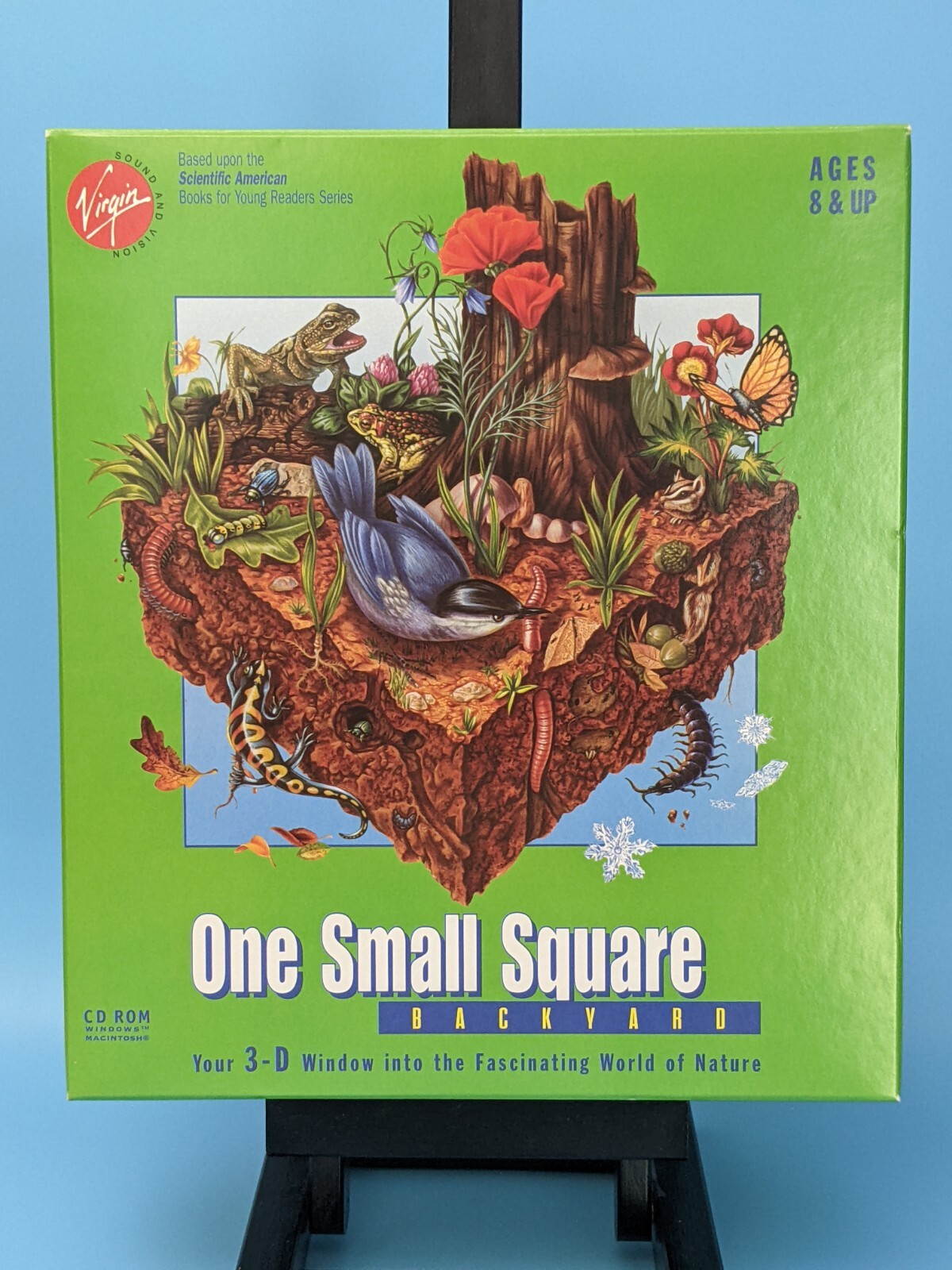 One Small Square Backyard Virgin: CD-ROM Software Vintage Windows Macintosh 1995