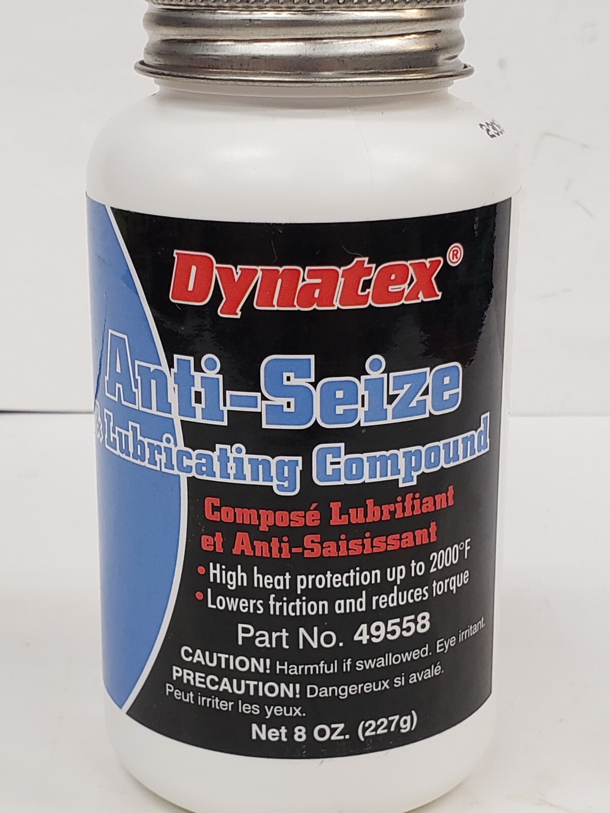 Dynatex 49558 Anti-Seize & Lubricating Compound 8 Oz. Brush Top