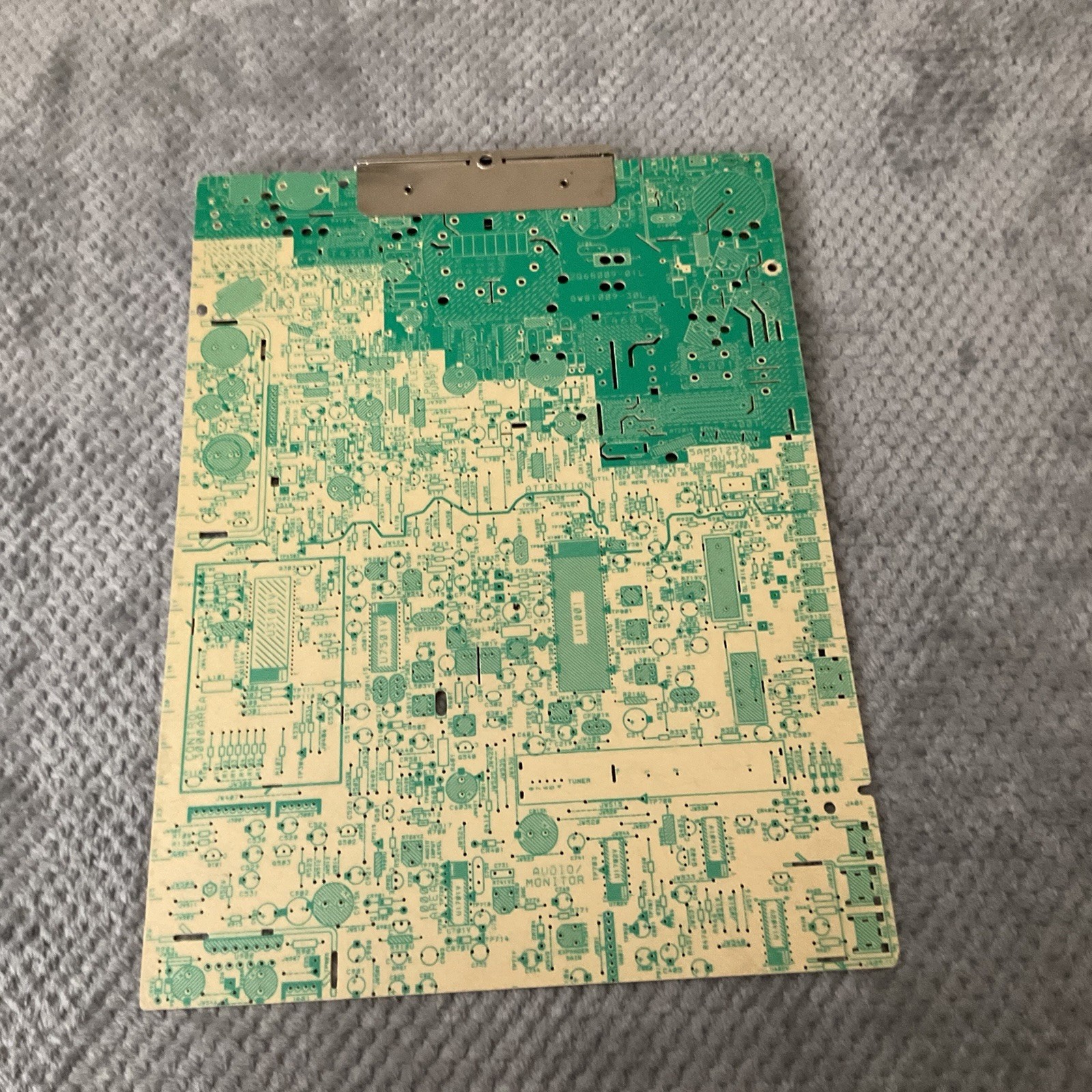 vintage Sun Microsystems printed circuit board clipboard