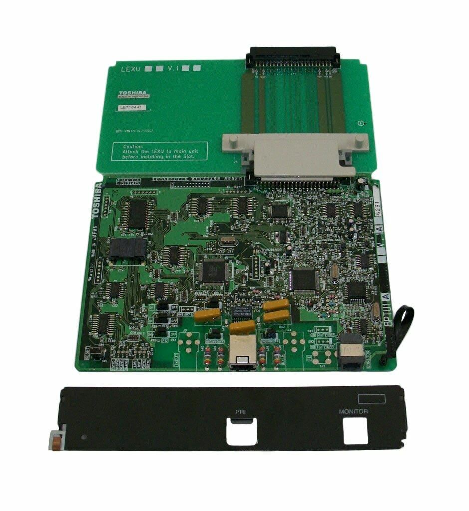 Toshiba CIX 200 24 Channel PRI T1 Trunk Expansion Card BPTU1A with LEXU-A1A