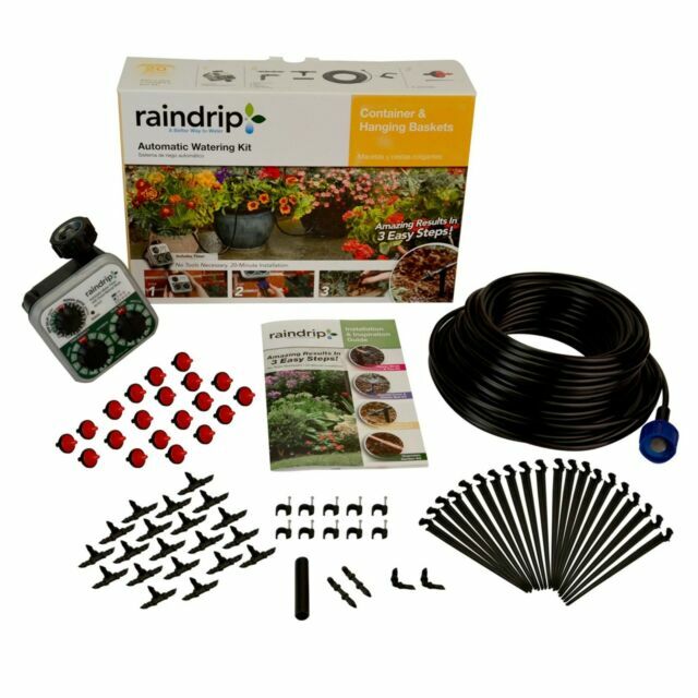 Raindrip R560DP Container and Hanging Baskets Kit