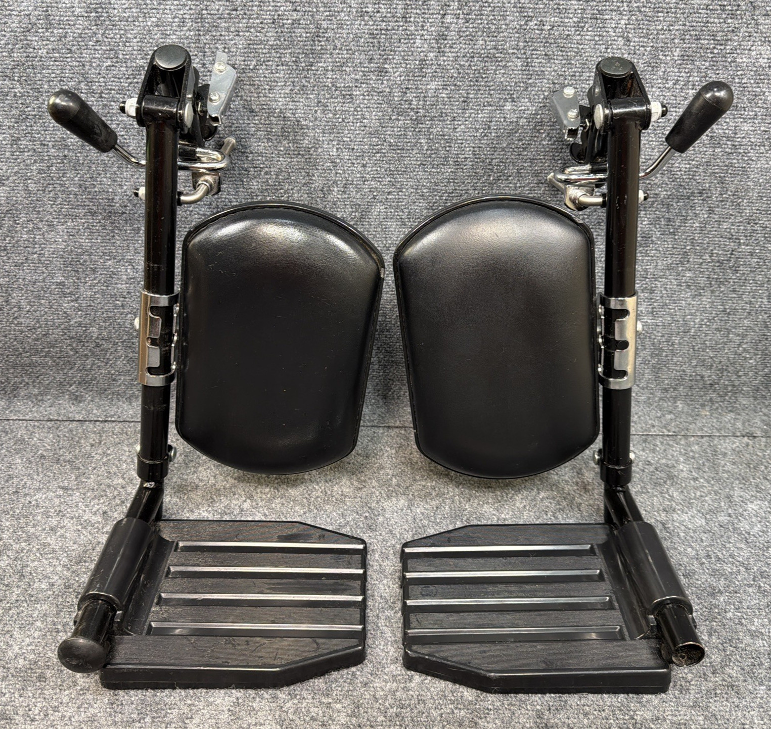 Pair Wheelchair Lift Leg Rest & Wheelchair Foot Rest Standard Wheelchairs #206