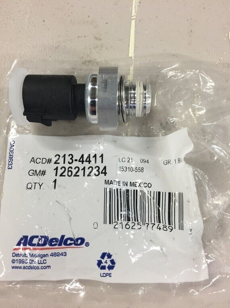 NEW OEM Engine Oil Pressure Sending Unit Sensor Switch 2009-2019 GM 12673134 US