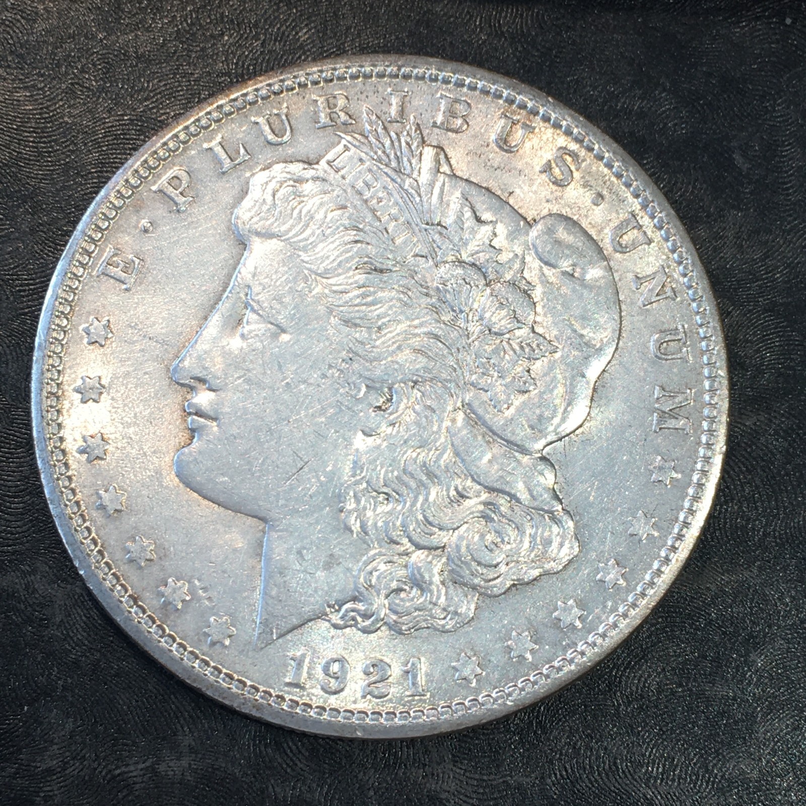 1921-S Morgan Silver Dollar - High Quality Scans #Q062