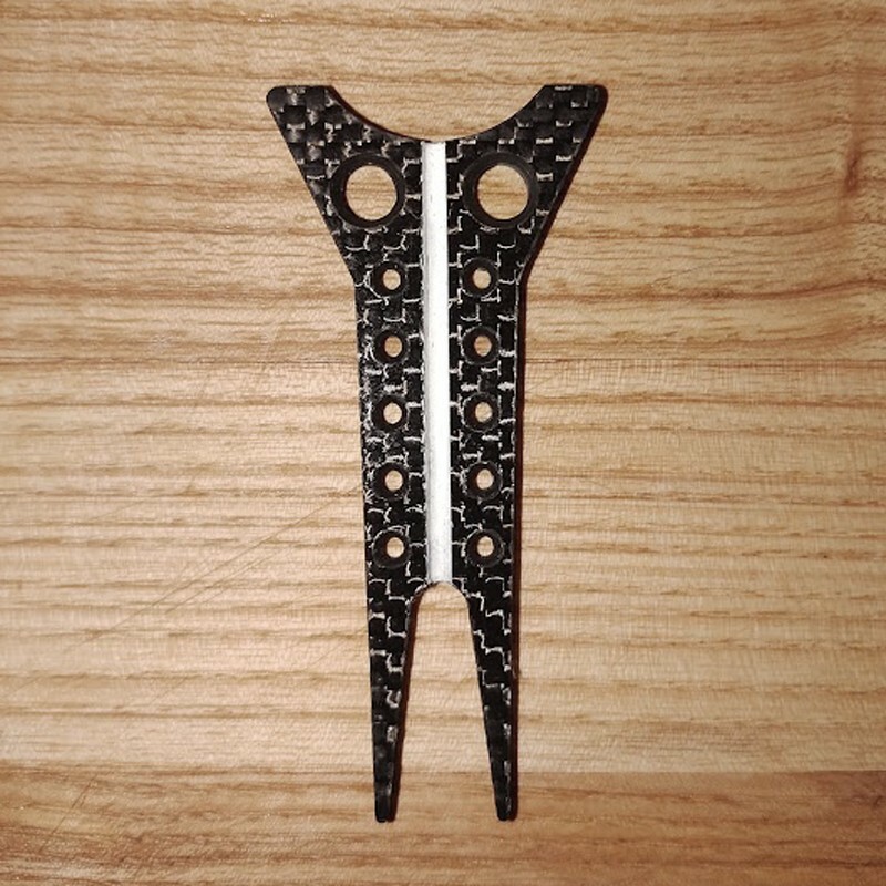 Accu-Put Carbon Fiber Putting Alignment Tool, Divot Tool & Club/Cigar Rest