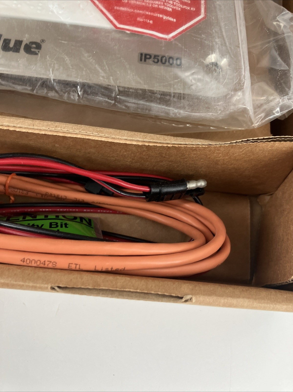 Code Blue IP5000 Code Full Duplex Phone Intercom Ships Fast New