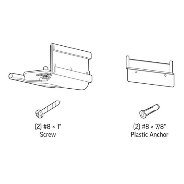 Poly Wall Mount for Video Bar for P15/R30 783S4AA