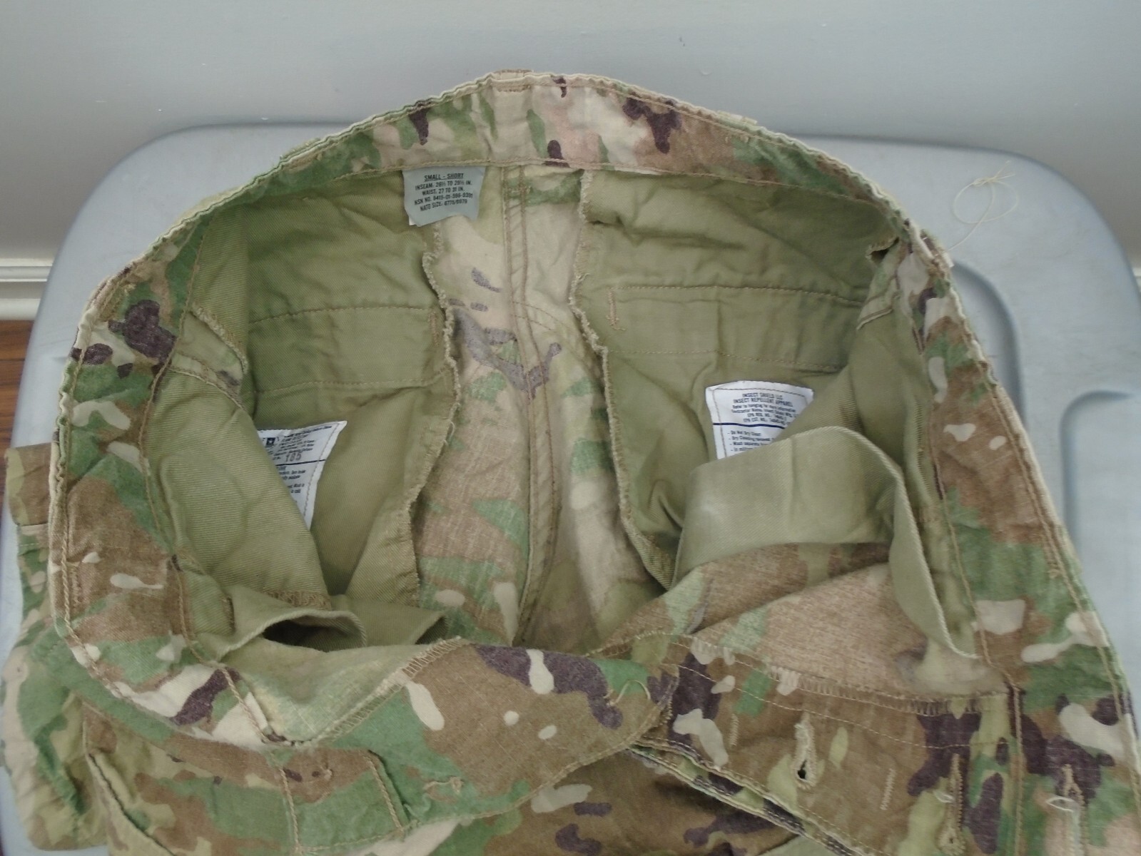 USGI US Military Army Multicam OCP Pants Flame Resistant Small Regular 123-E