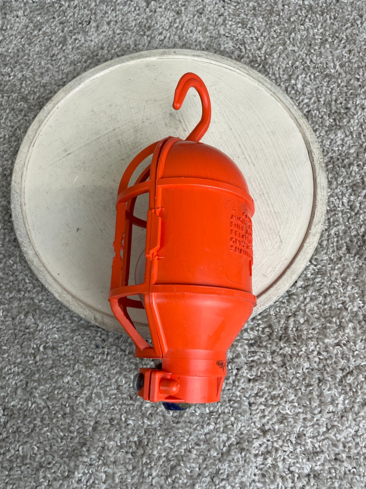 Vintage 12-Volt Trouble Light Hook Hands Free Positioning Tested/Works