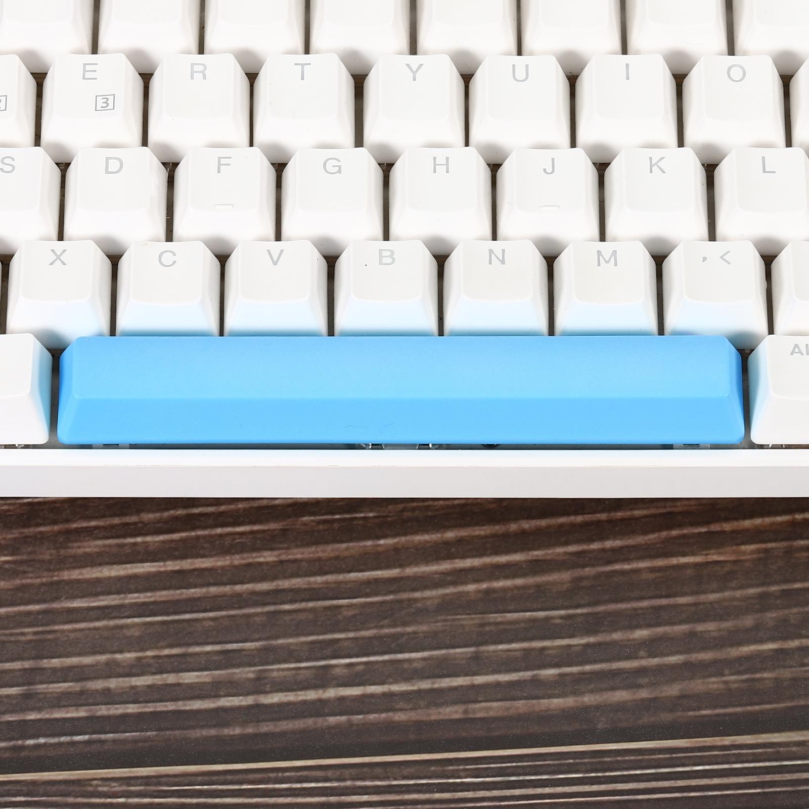 6.25u Spacebar Keycaps, MX Keyboard Replacement Universal PBT Mechanical, Blue