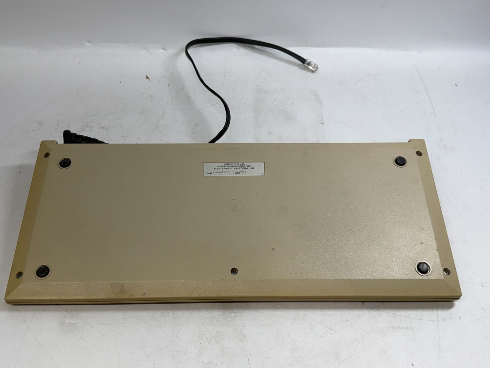 Vintage Victor Terminal Keyboard Model 721 KB UNTESTED