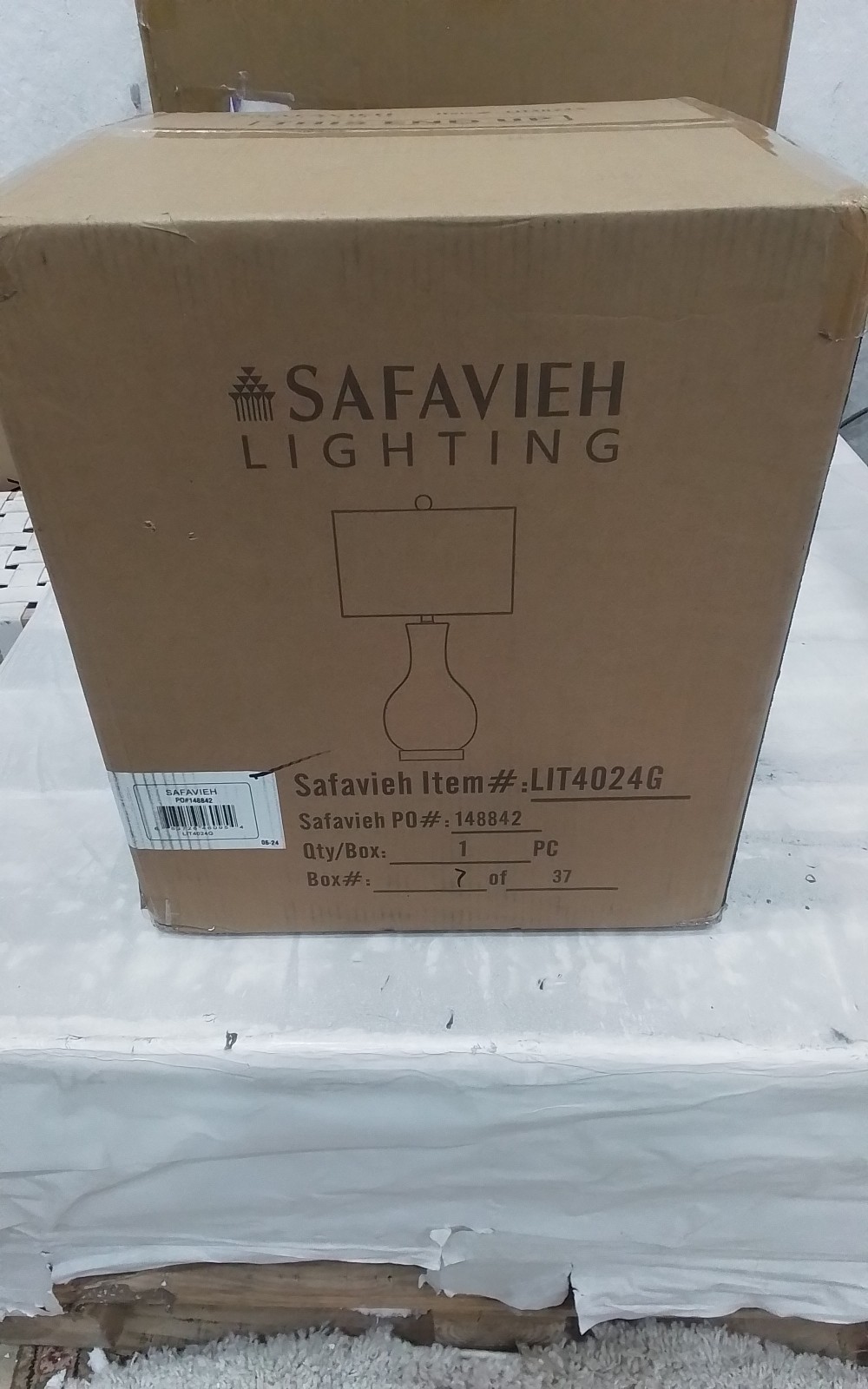 Safavieh CERAMIC PARIS LAMP, Reduced Price 2172766884 LIT4024G
