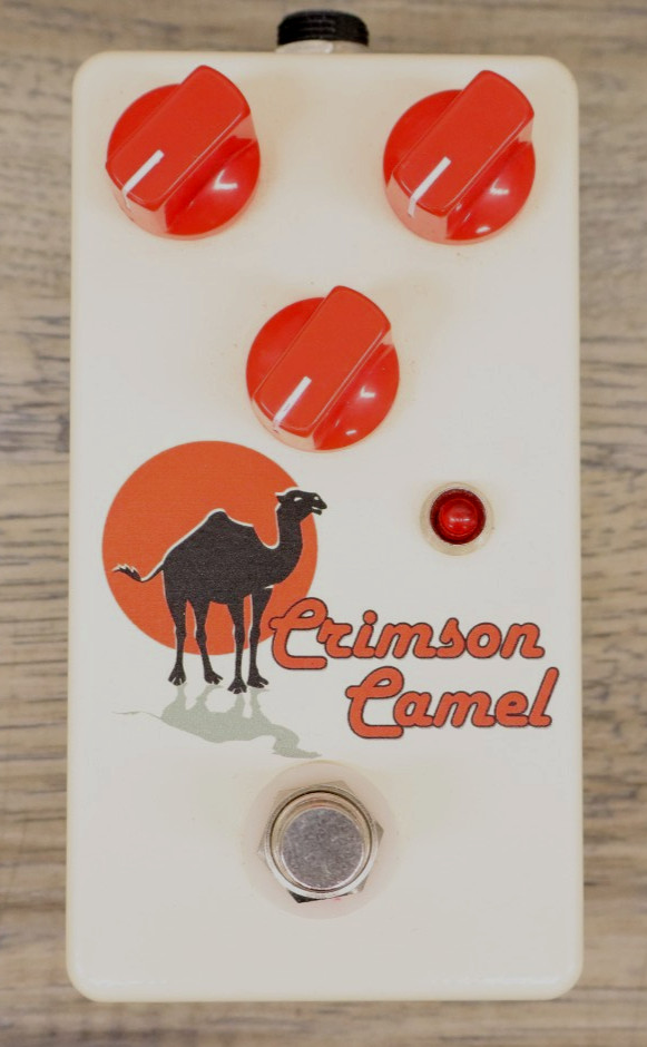 Crimson Camel Overdrive Pedal based on Way Huge Red Llama CLONE OVERDRIVE/FUZZ