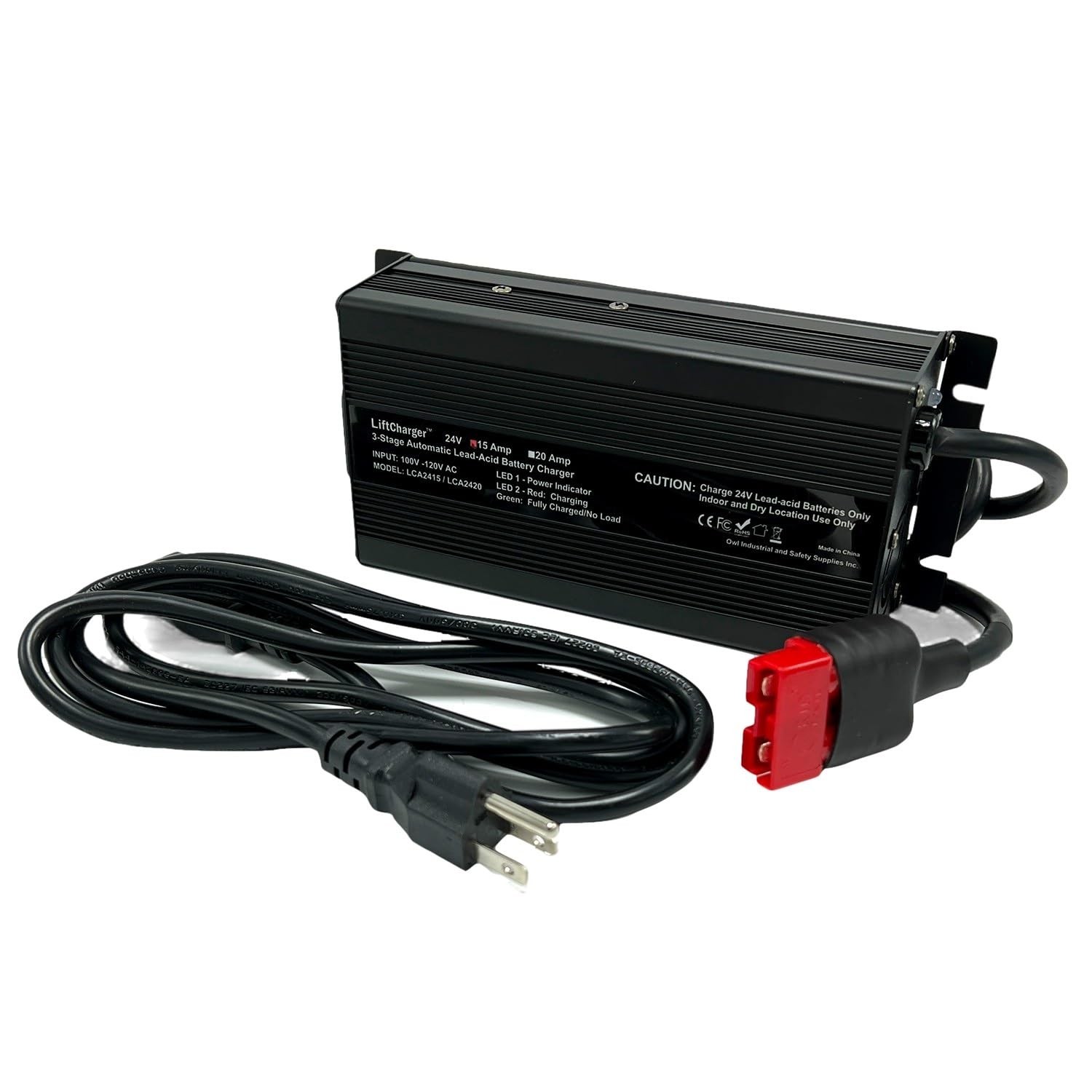 24 Volt 15 Amp Battery Charger for 24V Floor Scrubber Sweepers - Tennant T2,T...