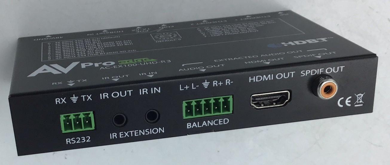 AVPro Edge AC-EX100-UHD-R3 100M HDMI 2.0 Receiver