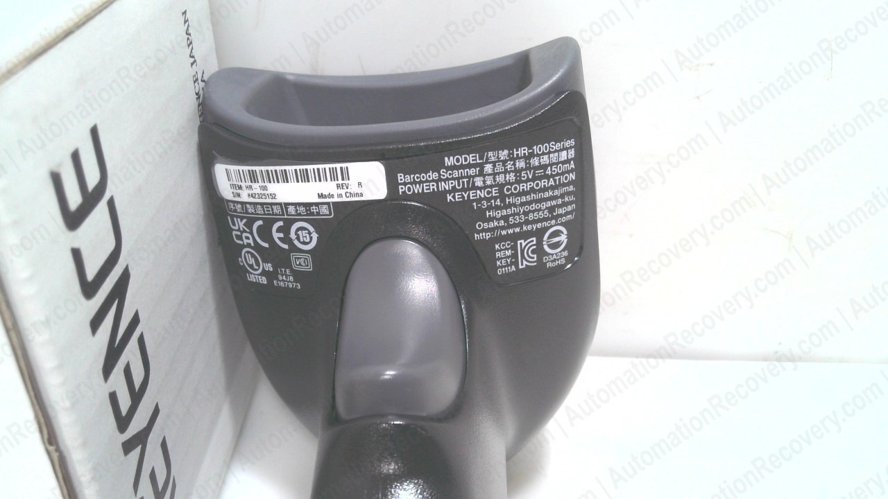 KEYENCE HR-100, BARCODE SCANNER, NEW #354687