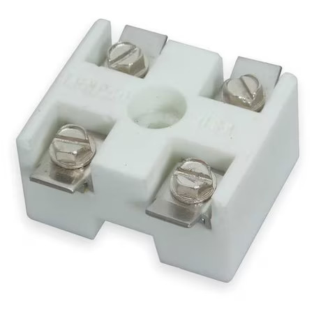 Tempco Ehd-108-101 Ceramic Terminal Block, 1-1/4X1-9/16 In.