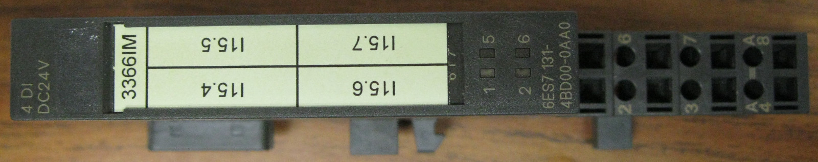 Siemens 6ES7 131-4BD00-0AA0 Digital Input Module, 4-P Sink, 24VDC