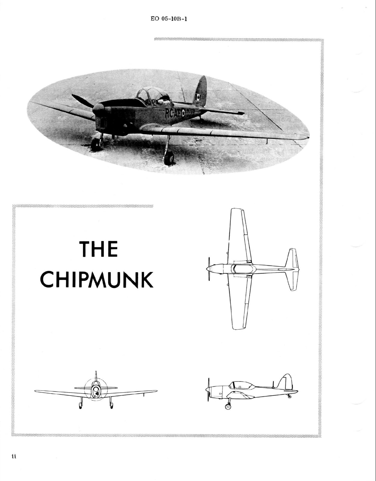 52 page 1968 EO -5-10B-1 Aircraft Operating Instructions Chipmunk Manual on CD