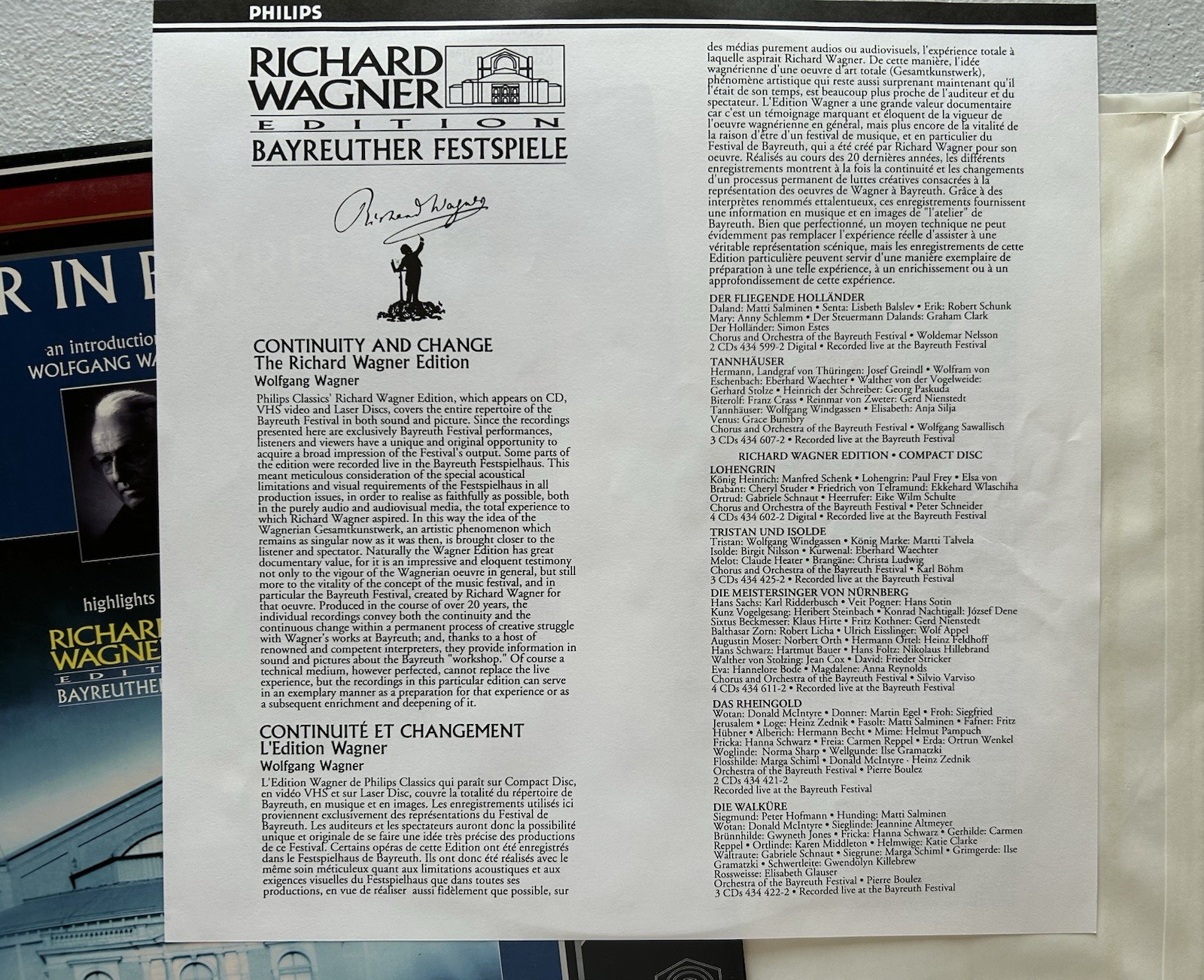 Wagner in Bayreuth (Laserdisc)