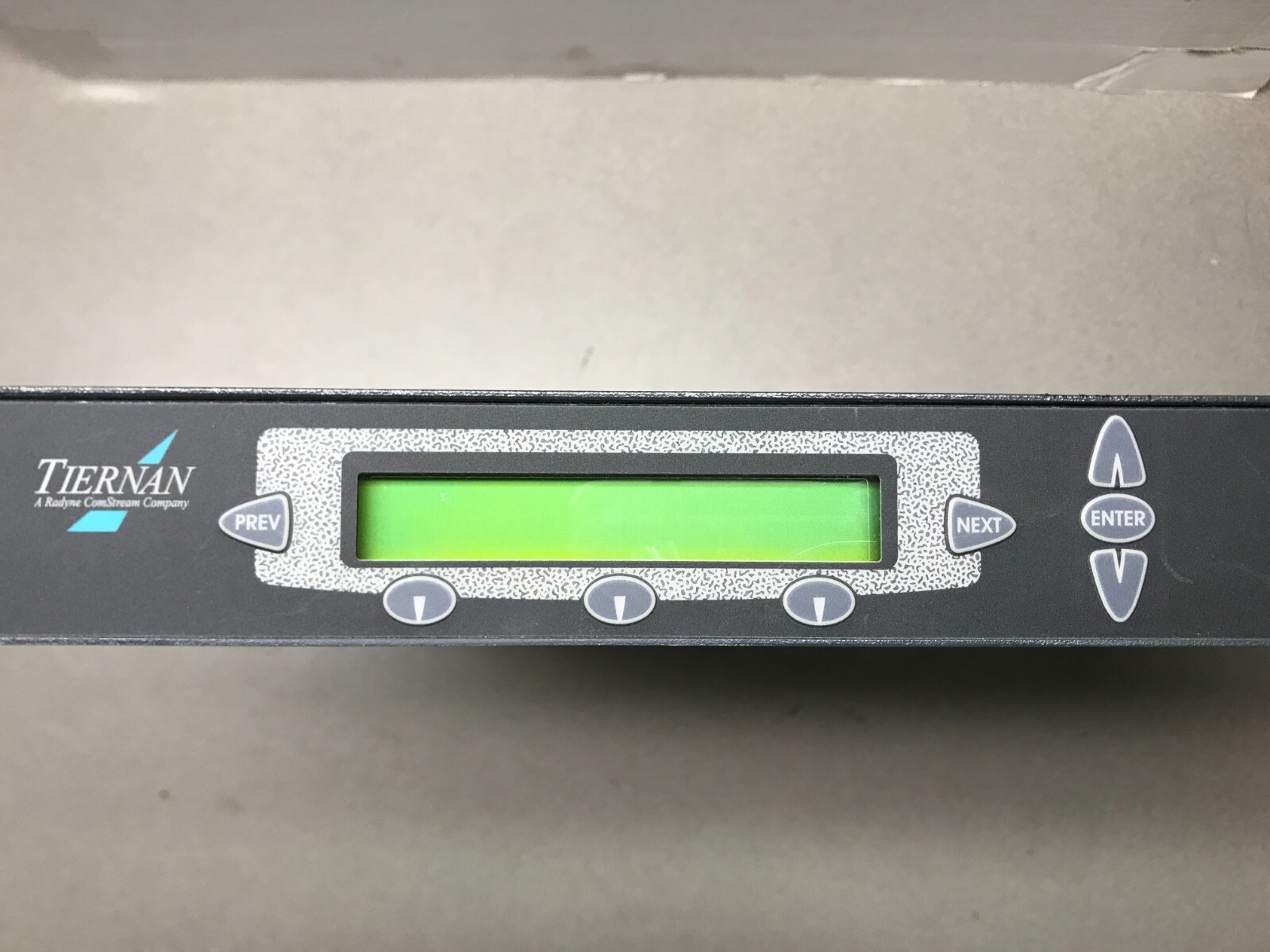 Tiernan TDR 60 IRD MPEG2-DVB receiver decoder TDR60