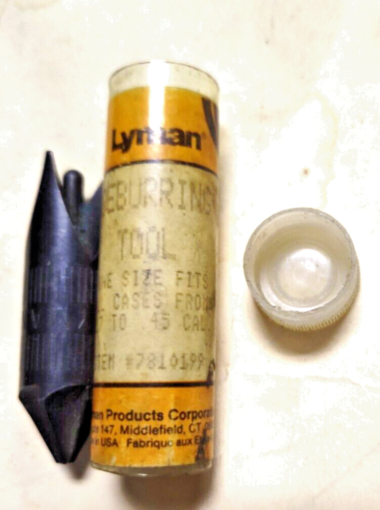 Universal Lyman Chamfering Deburring Tool .17 to .45 Calibers