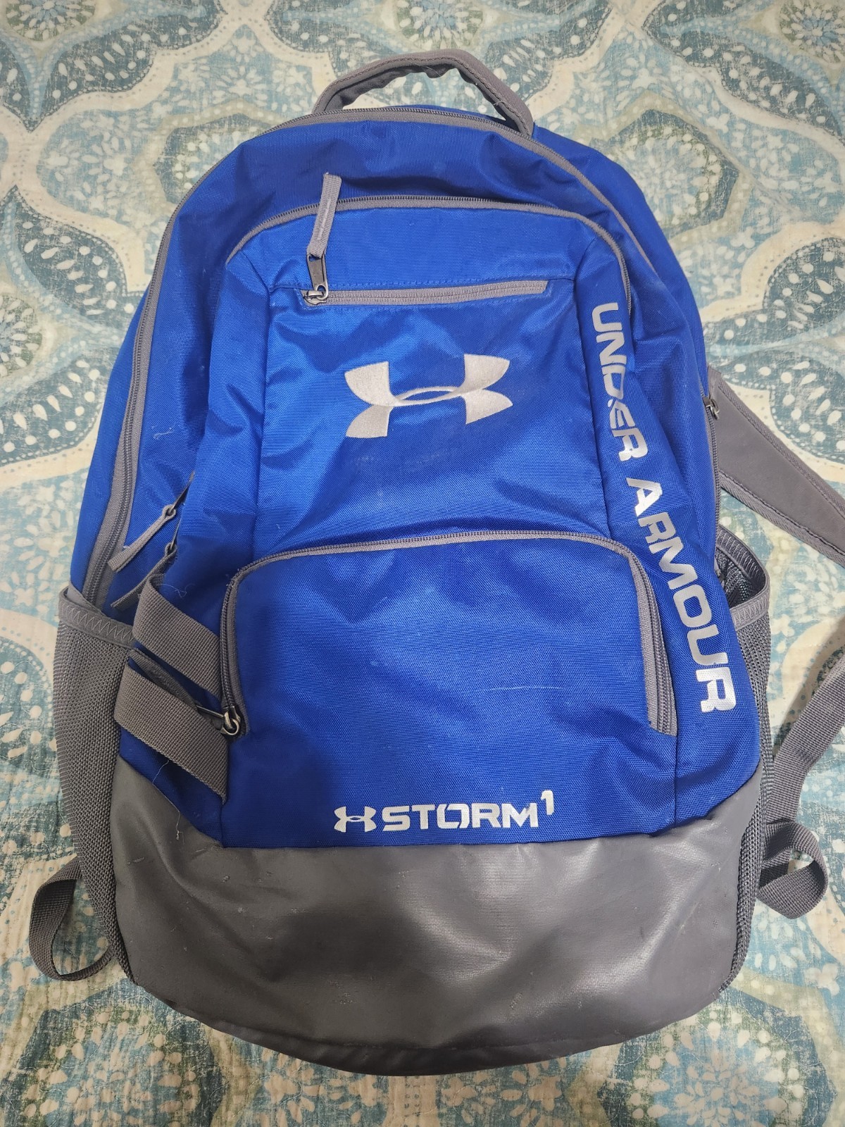 Under Armour Storm 1 Blue Backpack - Excellent Used Condition
