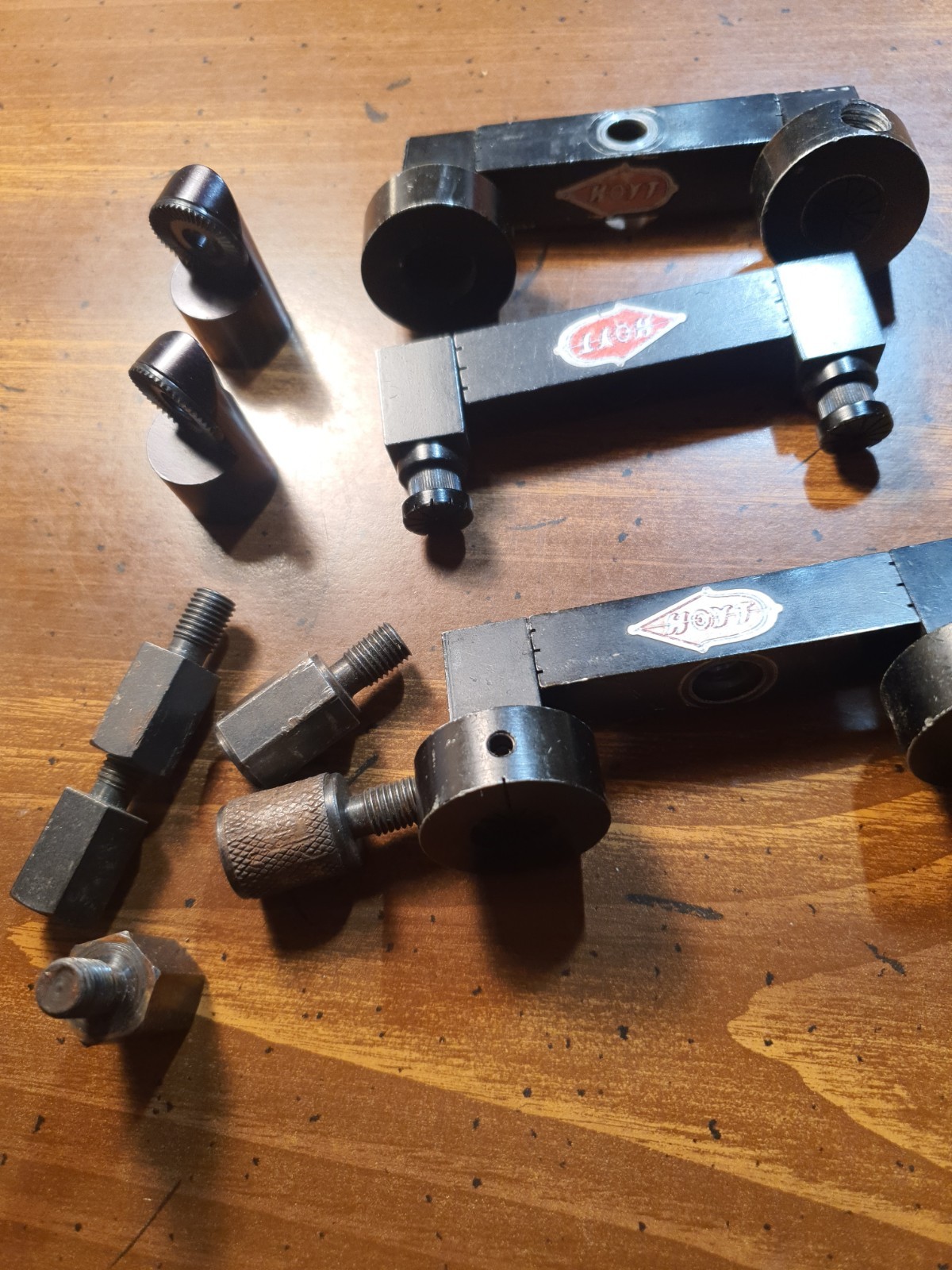 Vintage Hoyt Easton Archery V Bar Bracket Lot