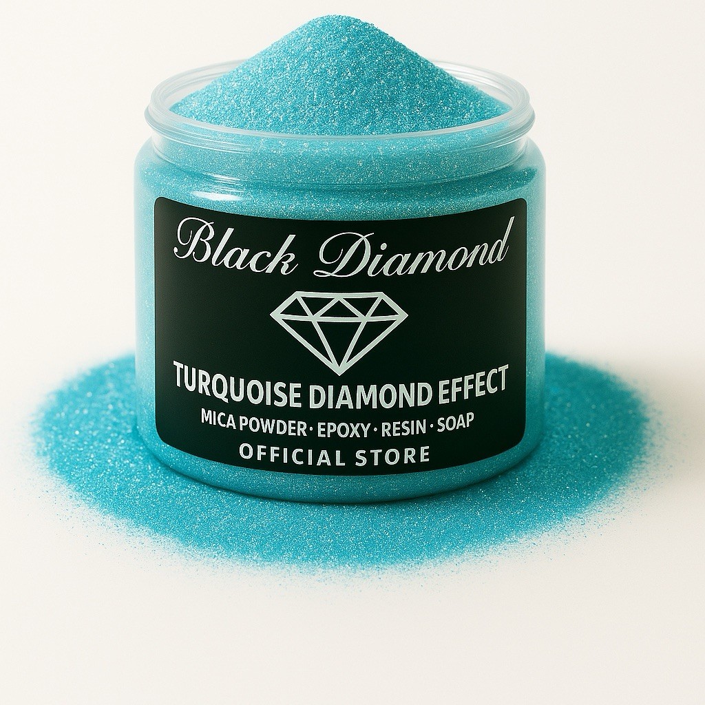 BlackDiamondPigments®|Turquoise Diamond Effect is a premium professional pigment