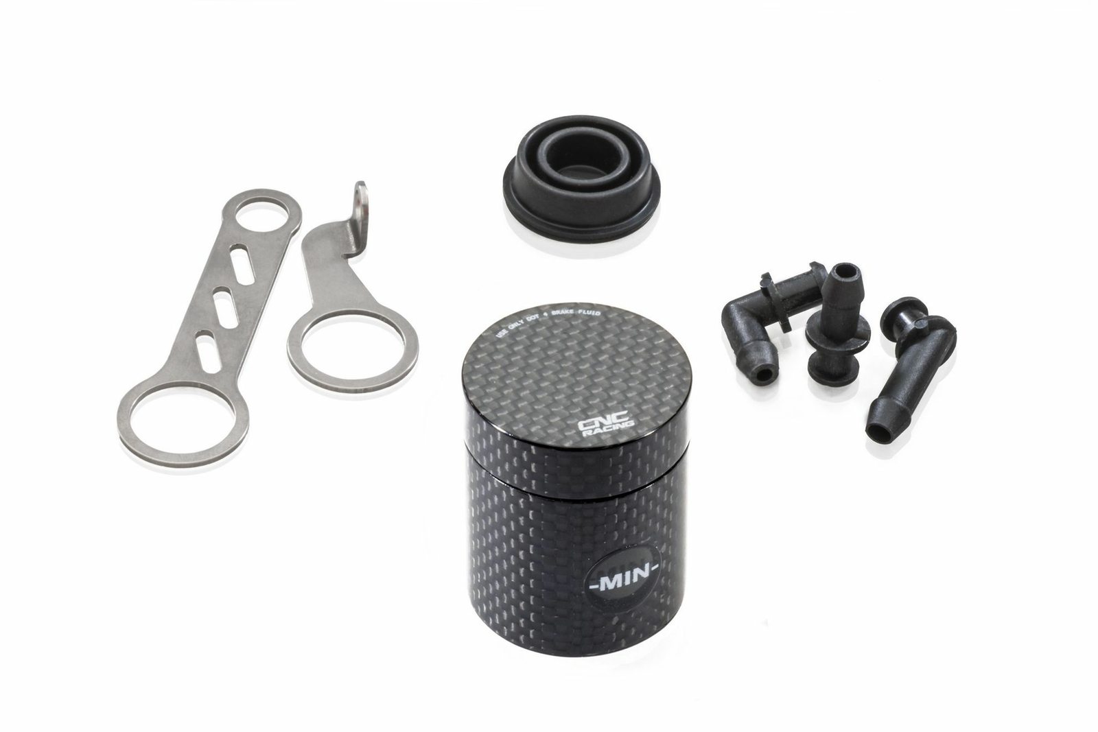 FLUID RESERVOIR REAR BRAKE/CLUTCH 12ML CARBON CNC RACING FOR DUCATI MONSTER 800