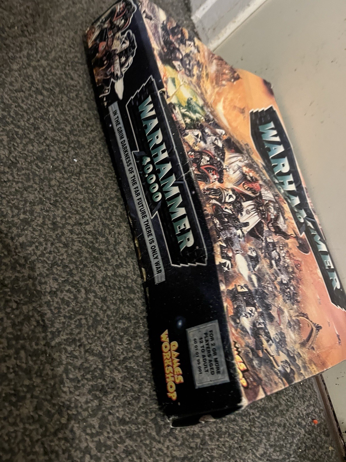 Warhammer 40k 3rd Edition Box Set Games Workshop Broken Box With Manuals