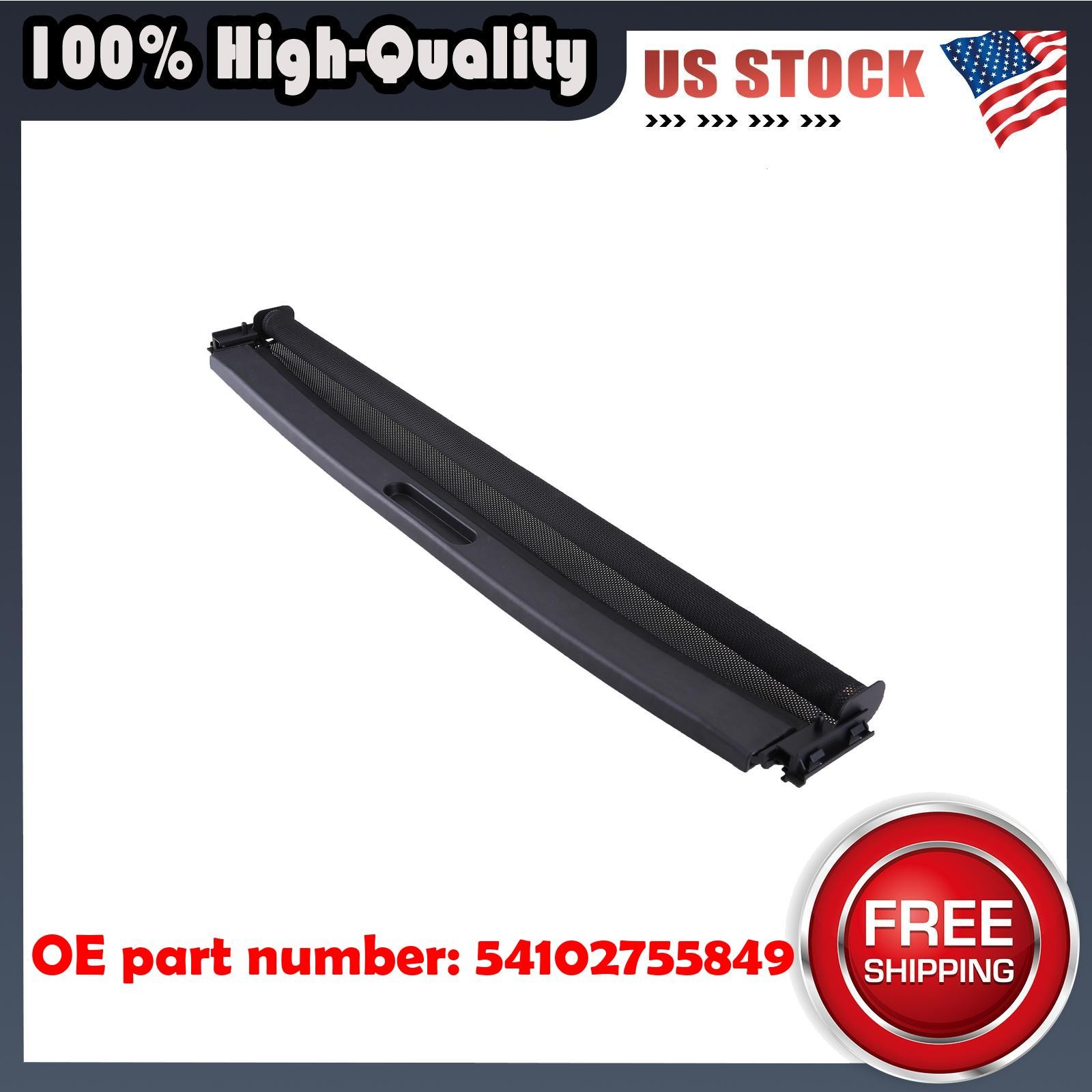 For 2007-16 Mini Cooper R55 R56 R60 Black Rear Sunroof Sunshade Cover 2755849 US