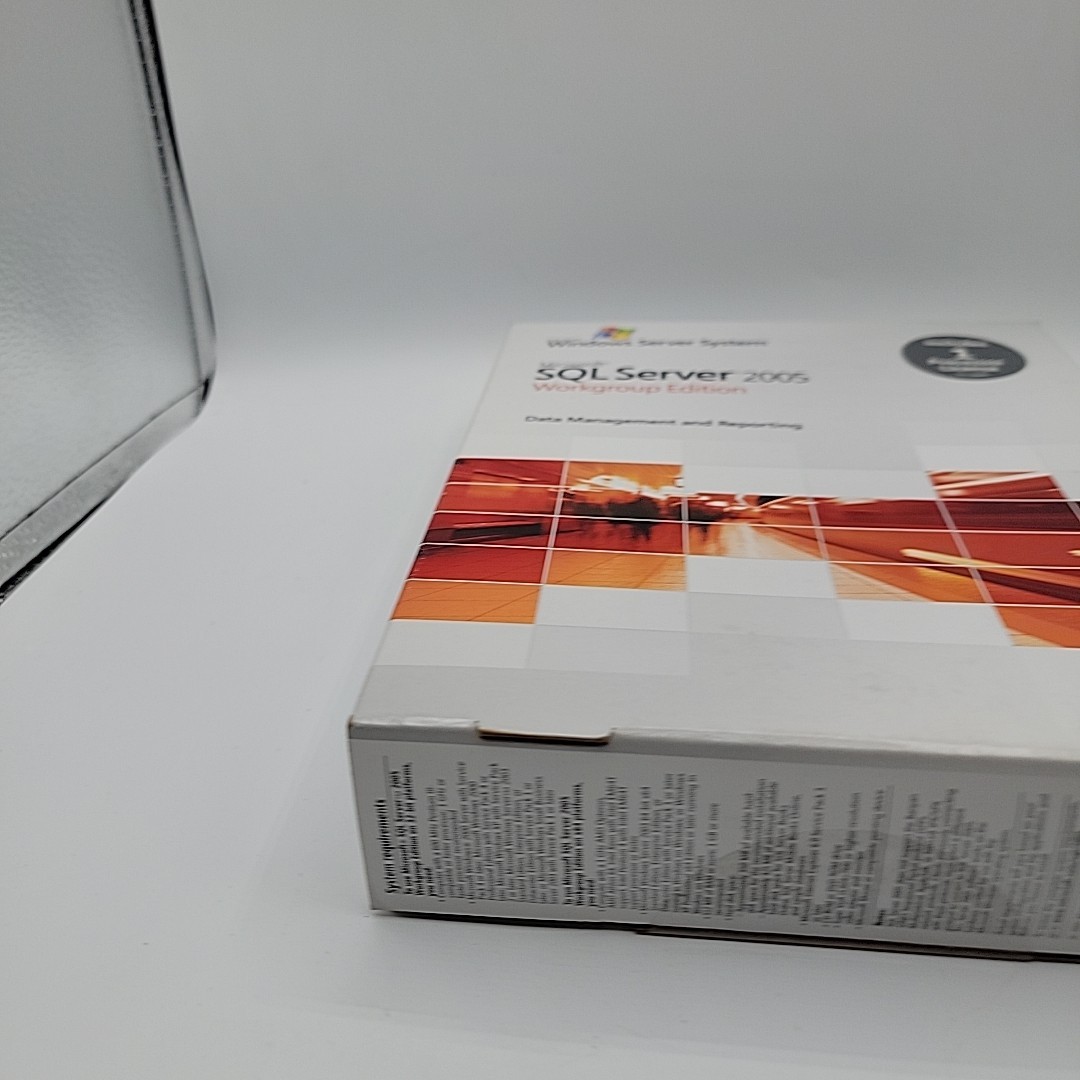 Microsoft SQL Server 2005 Workgroup Edition Data Management And Reporting Sealed