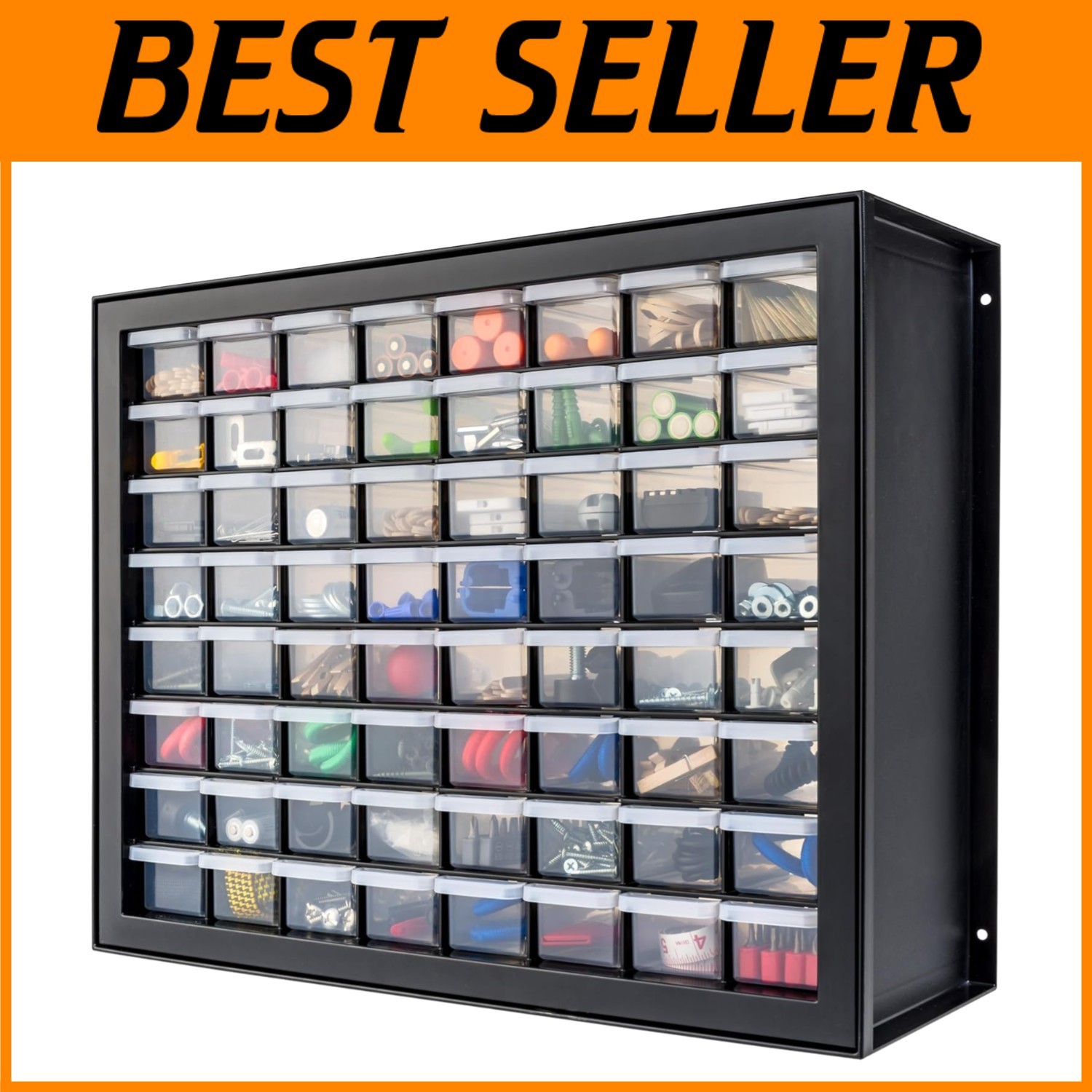 IRIS Bead Organizer Drawers - 64-Drawer Storage Cabinet Free USA Shipping
