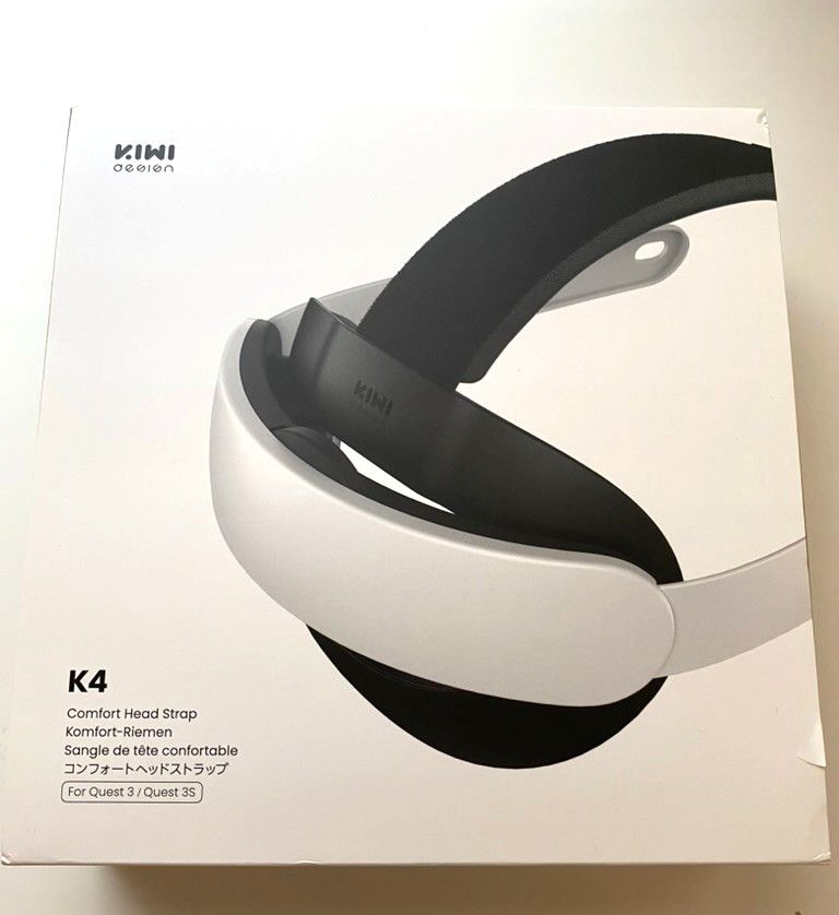 KIWI Design K4 Comfort Head Strap for Meta Quest 3 & Quest 3S QS02, Open Box