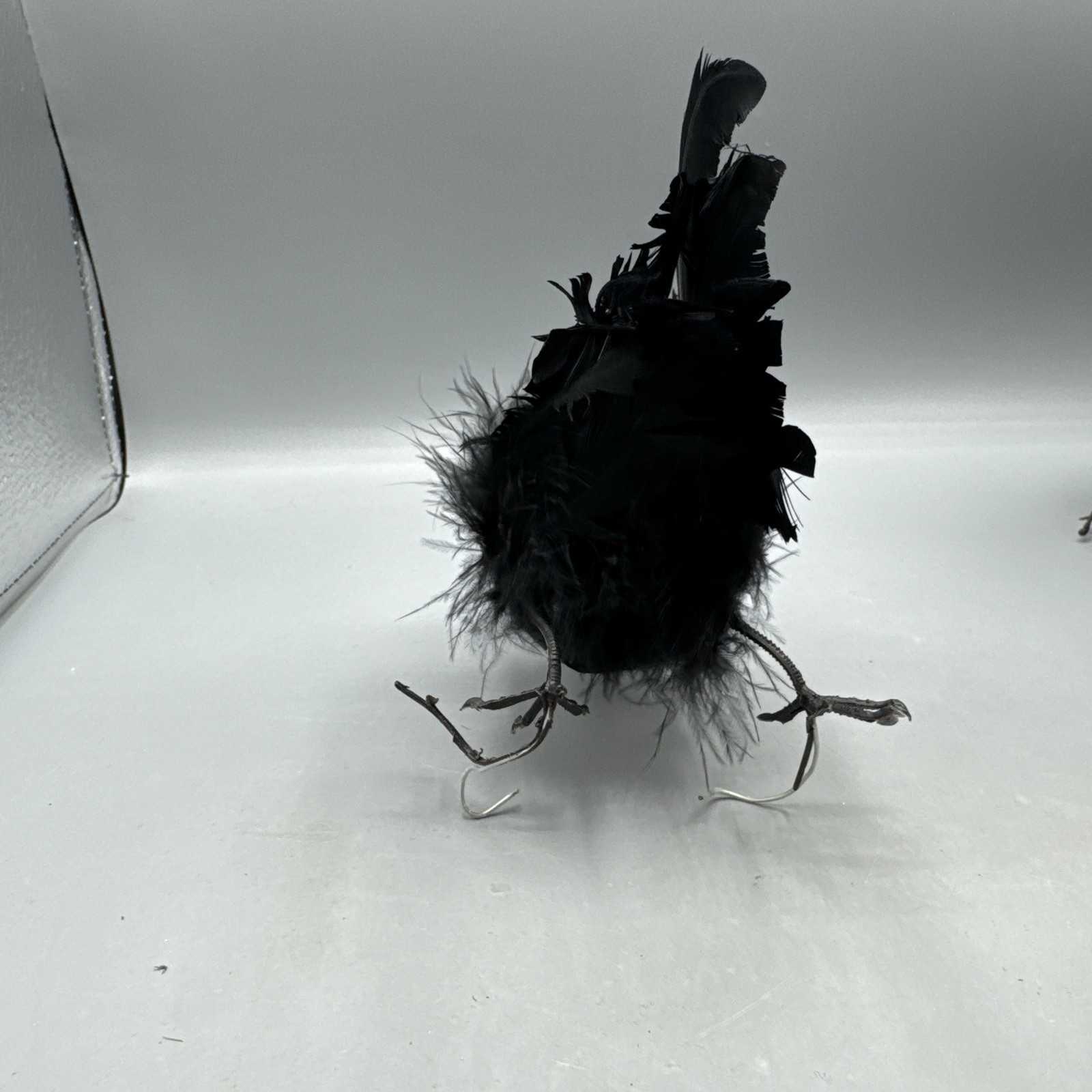 5 PCS Black Feathered Crows Halloween Ravens