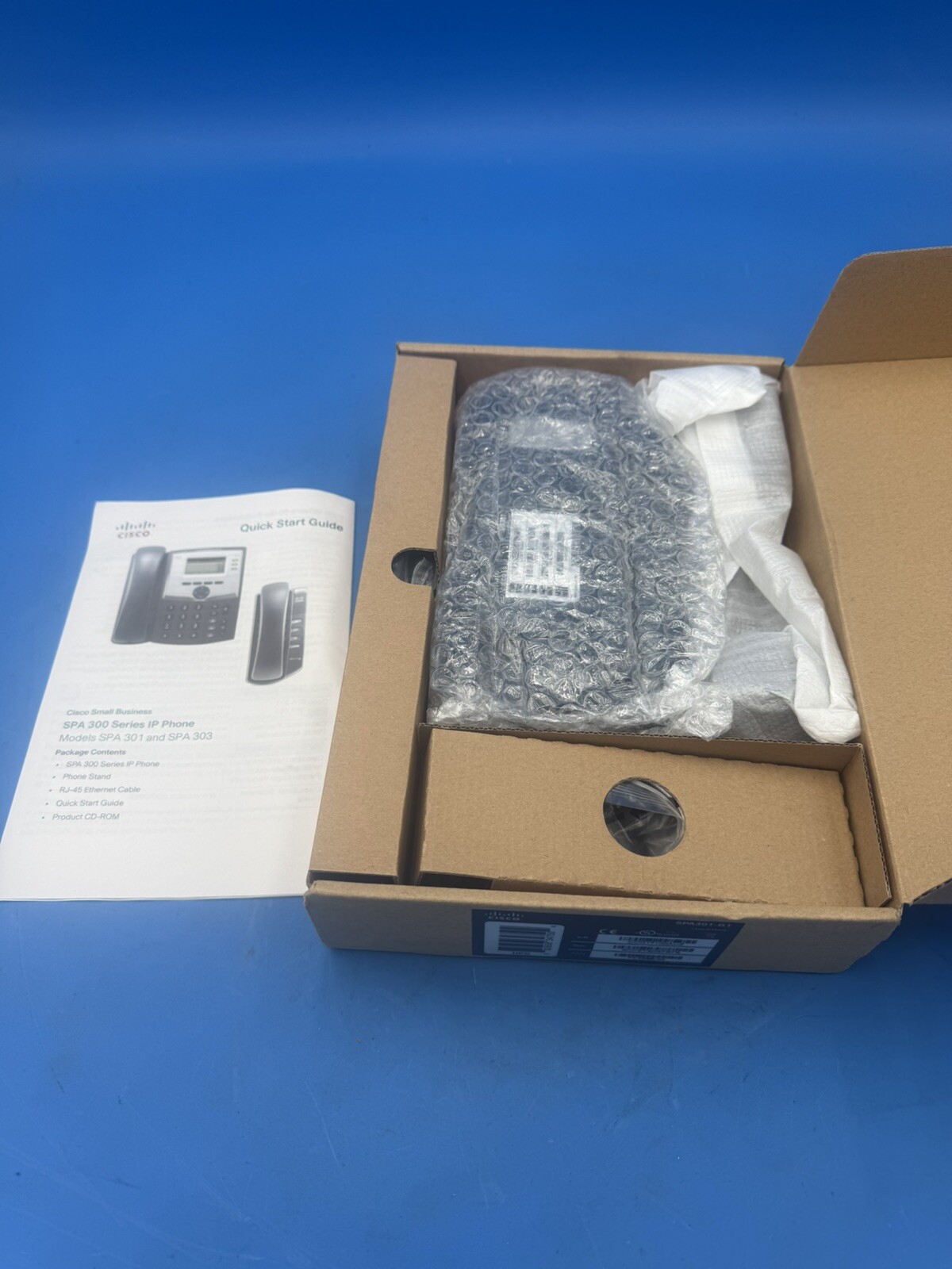 Cisco 1 Line IP Phone / Telephone IP 1 Ligne SPA301-G1