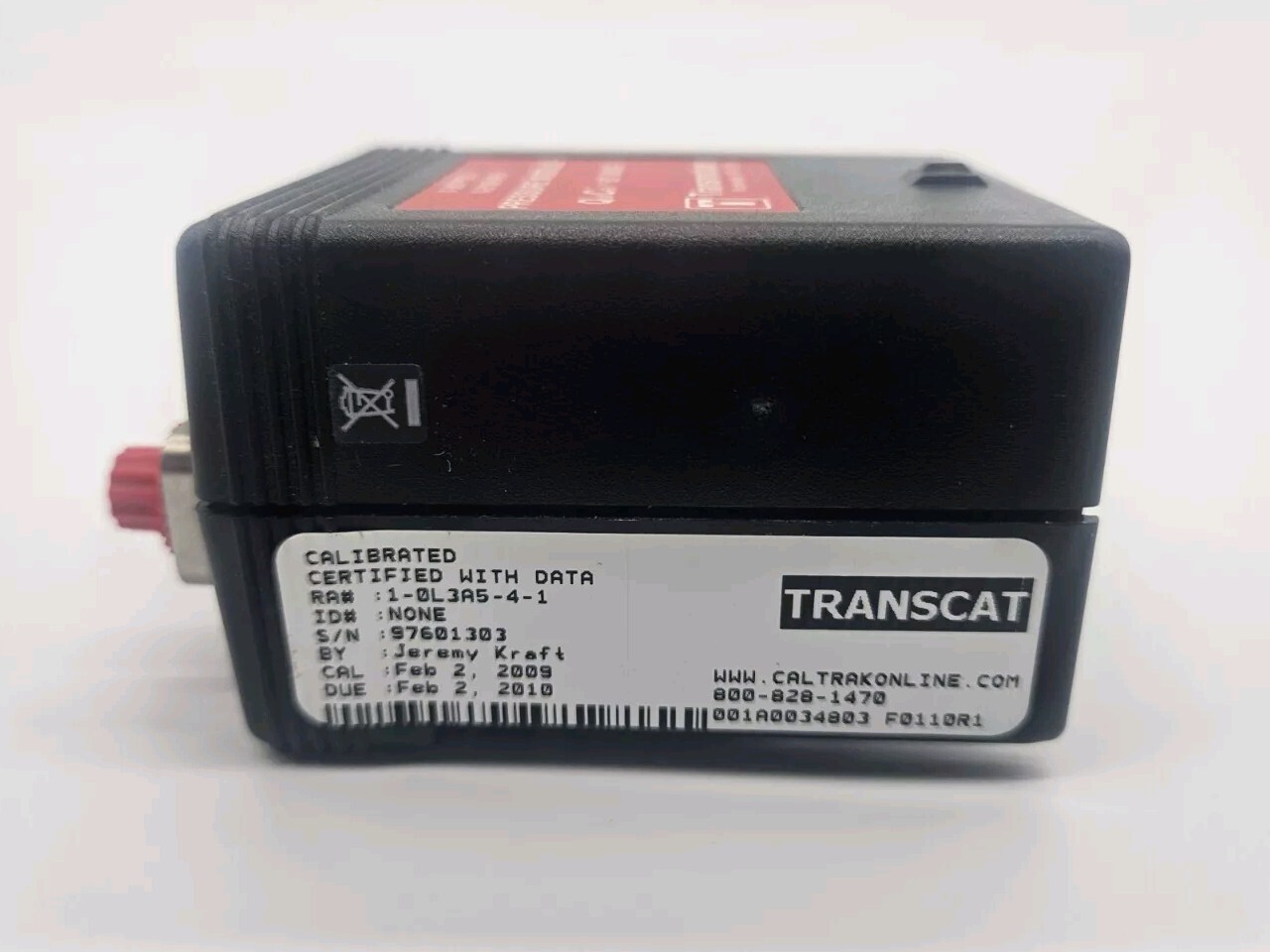 Transmation Pressure Module for Quick Cal 90-300g