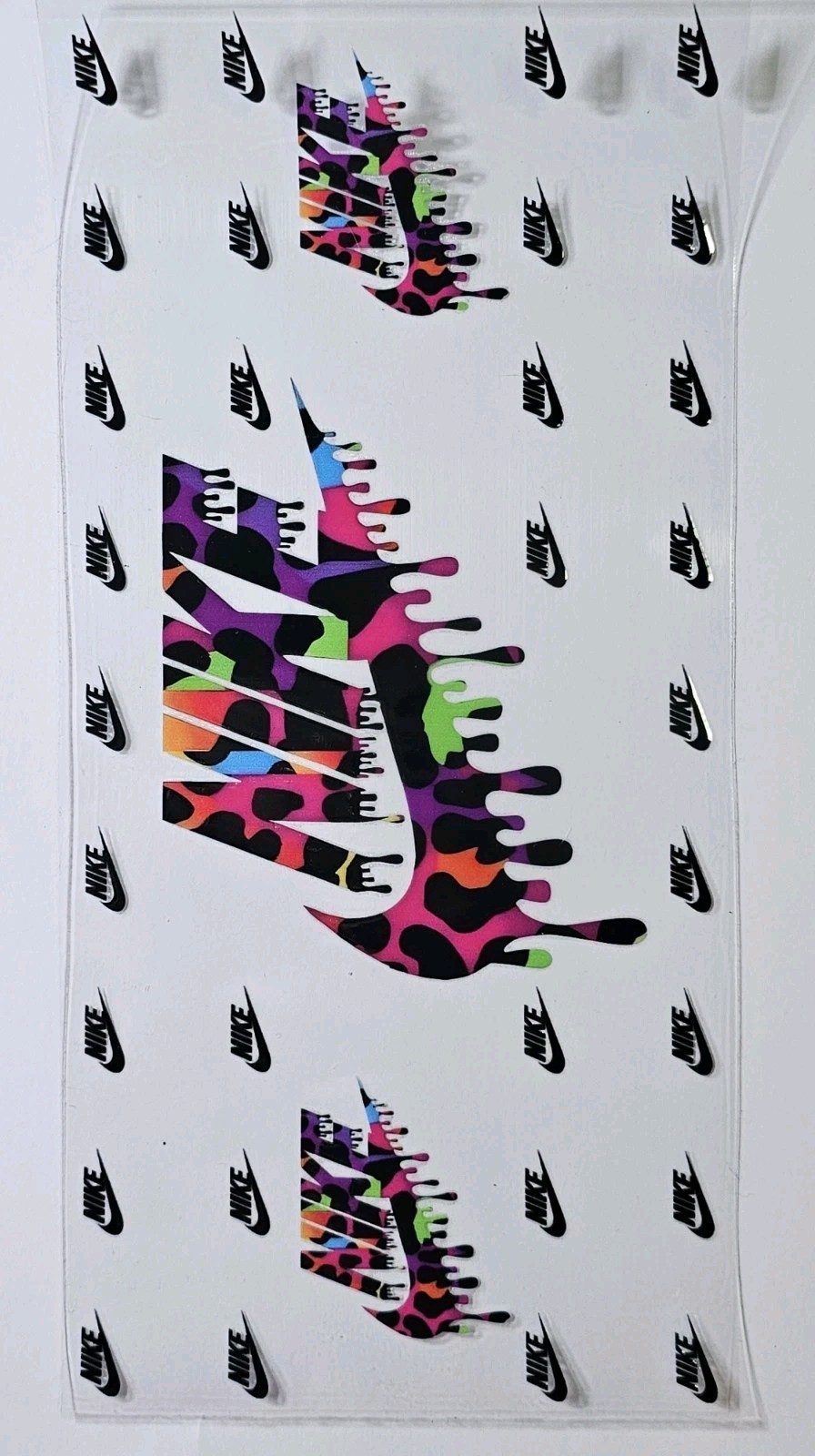 Nike UV DTF Transfer Sticker Wrap Tumbler UVDTF BUY 10+ GET COMBINED SHIPPING
