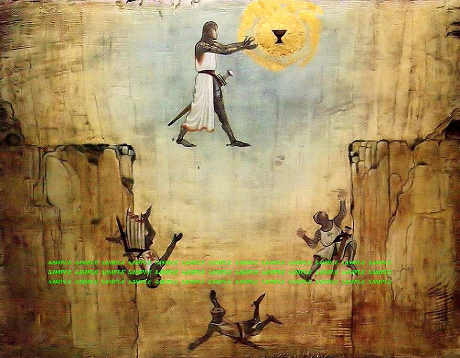 Indiana Jones & the Last Crusade Leap of Faith 11" x14" Poster
