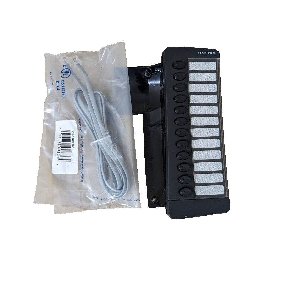 MITEL 5412 12-Button Programmable Key Module 50002822