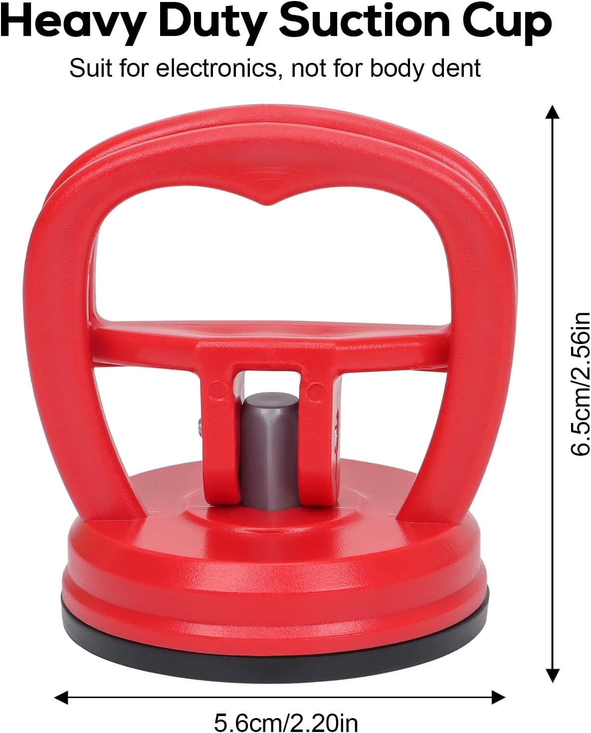 STREBITO Suction Cups Heavy-Duty 2 Pieces Screen Tool for Red