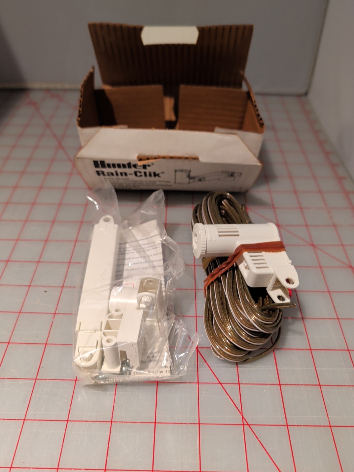 Hunter Rain-Clik Rain Sensor Shut-off - Hardwired for Irrigation Systems - G